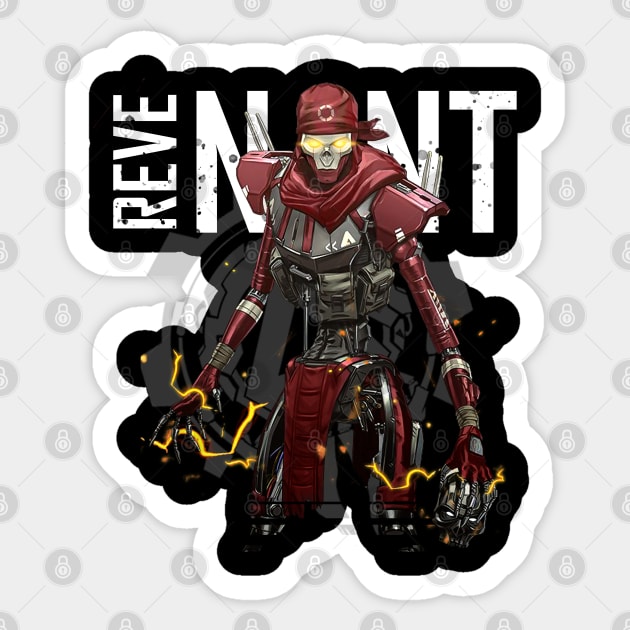 Apex Legends - Revenant Middle T-Shirt Sticker by trino21